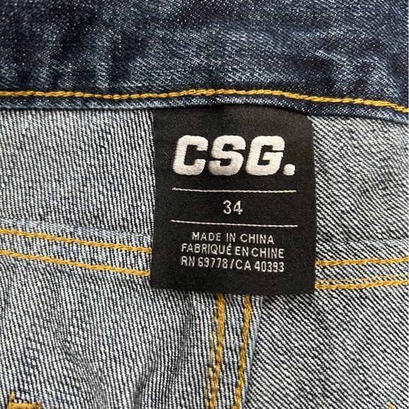 CSG Denim Shorts Bundle MISSING BUTTONS ON BOTH - Picture 3 of 6